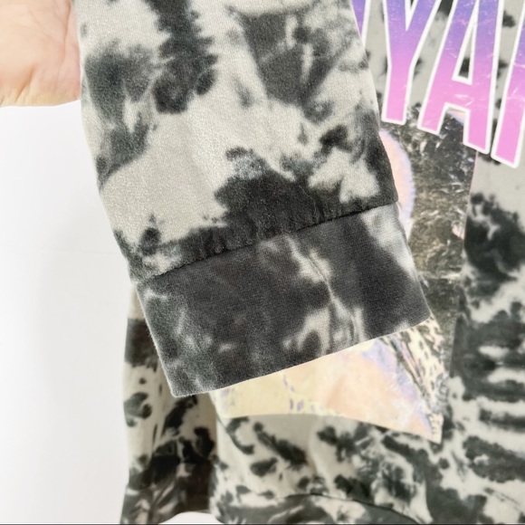 Official AALIYAH Vintage Marbled Tie Dye Sweatshirt - Sz Medium (M) - Picture 6 of 13